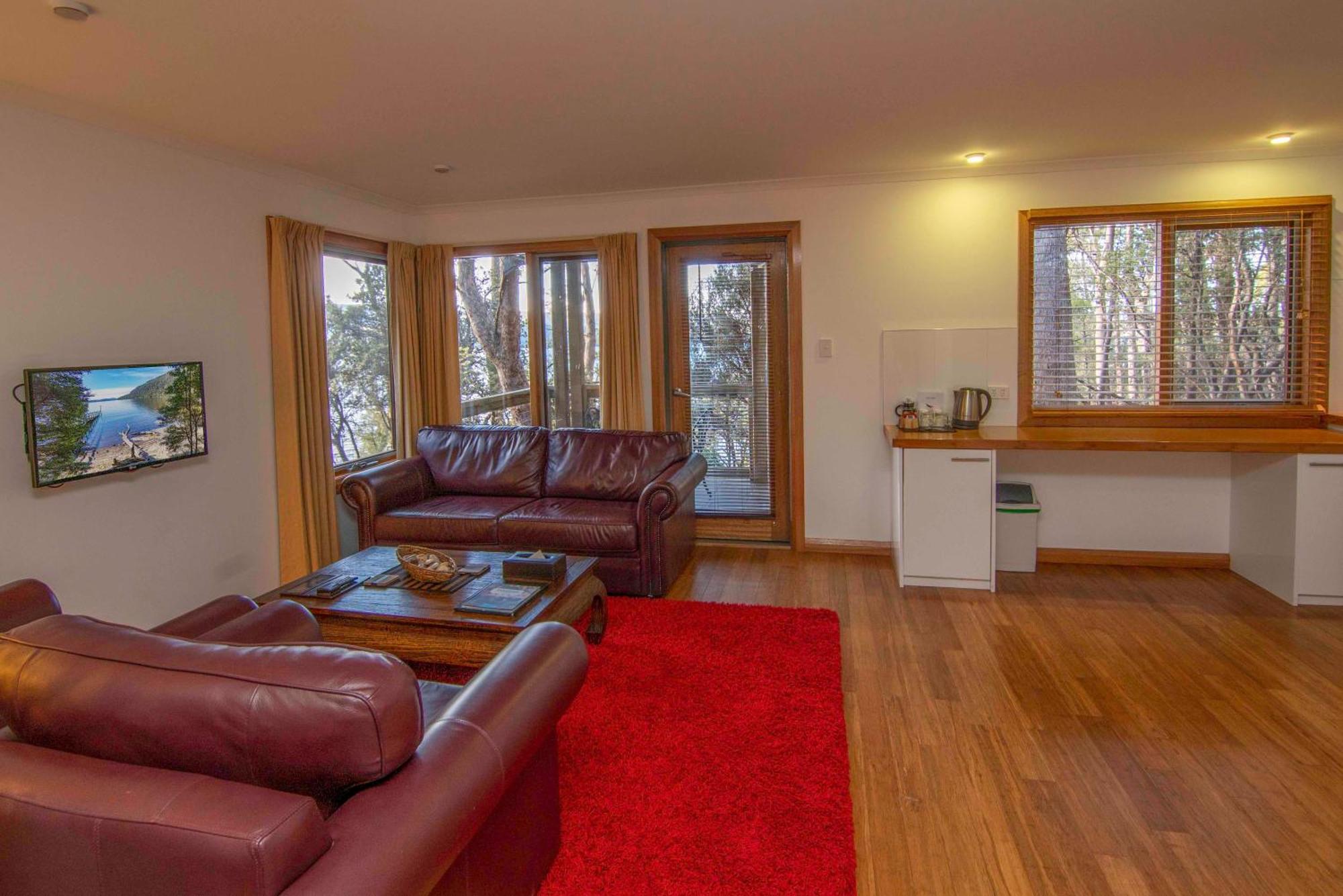 Lake St Clair Lodge Oda fotoğraf